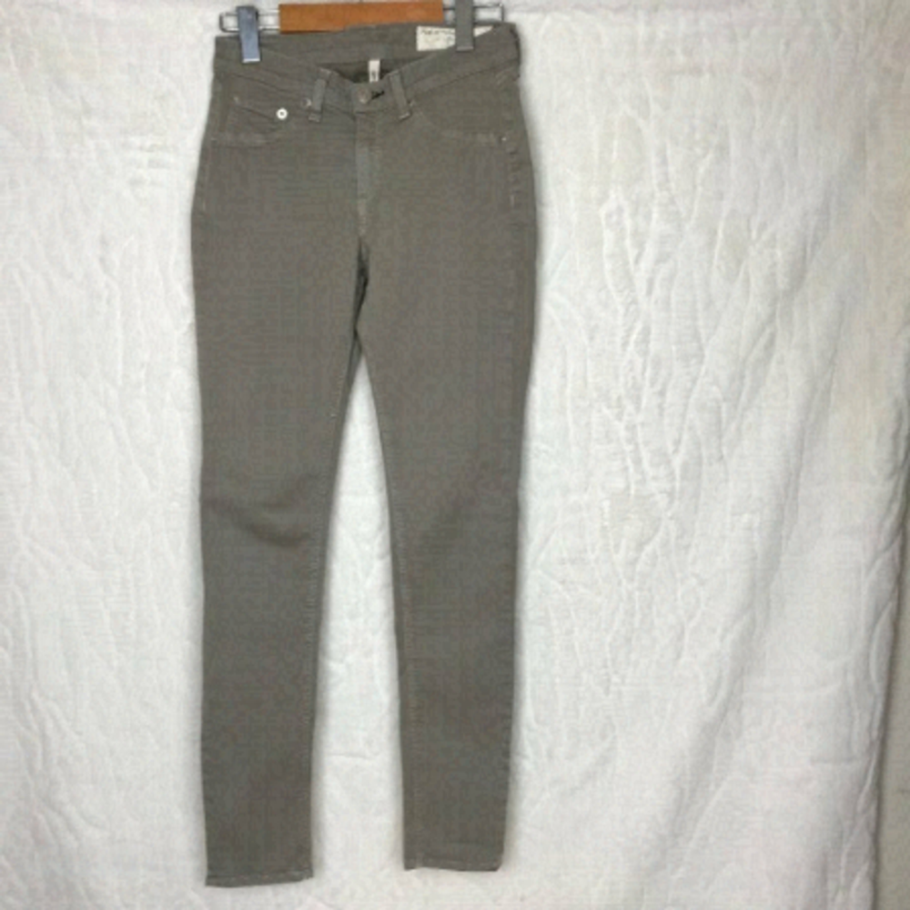 Rag & bone  Khaki Coloured Jeans Size 26